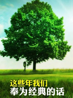 这些年我们奉为经典的话