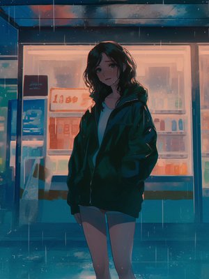一点残红欲接雨