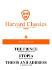 百年哈佛经典第36卷：君王论·乌托邦（英文原版）
