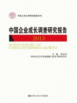 中国企业成长调查研究报告 2013（中国人民大学研究报告系列）