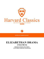 百年哈佛经典第47卷：伊利莎白时期戏剧·卷II（英文原版）