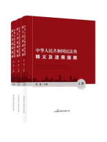 中华人民共和国民法典释义及适用指南