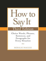 How to Say It, Third Edition