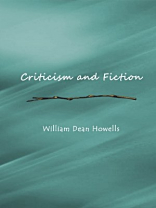 Criticism and Fiction