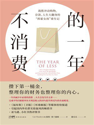 不消费的一年