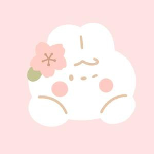 一只粉粉兔