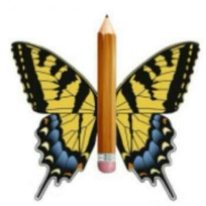 蝴蝶的铅笔